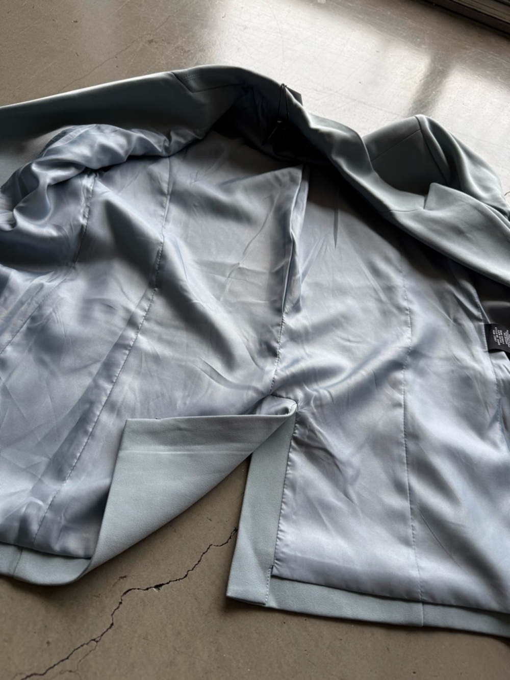 7 For All Mankind / Double Breasted Blazer / Blue - Picture 8 of 14